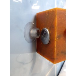 Porte savon aimanté minimaliste