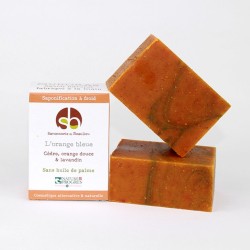 Savon Artisanal Orange Bleue