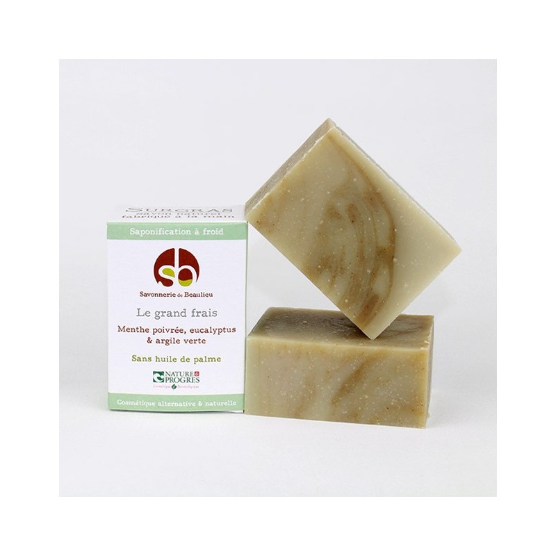 Savon Artisanal Menthe poivrée