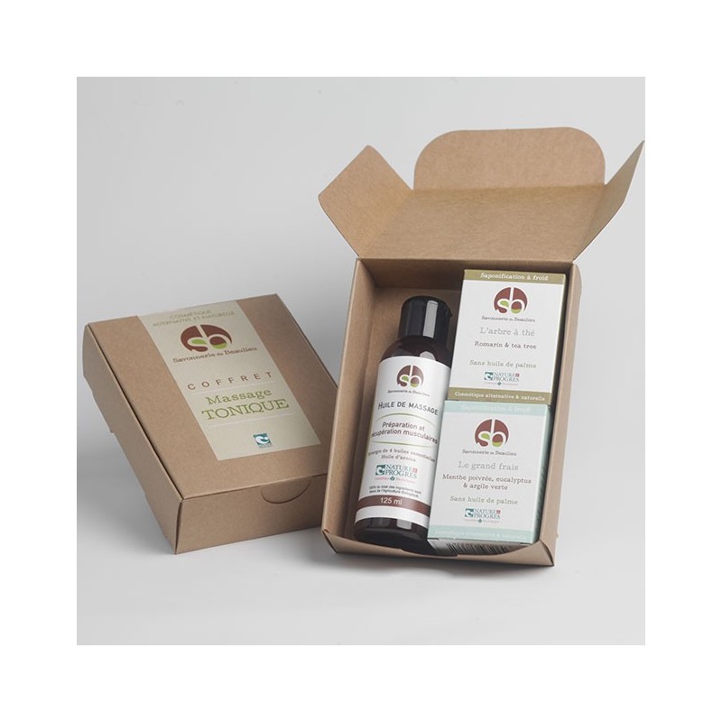 Coffret Cadeau Massage Tonique