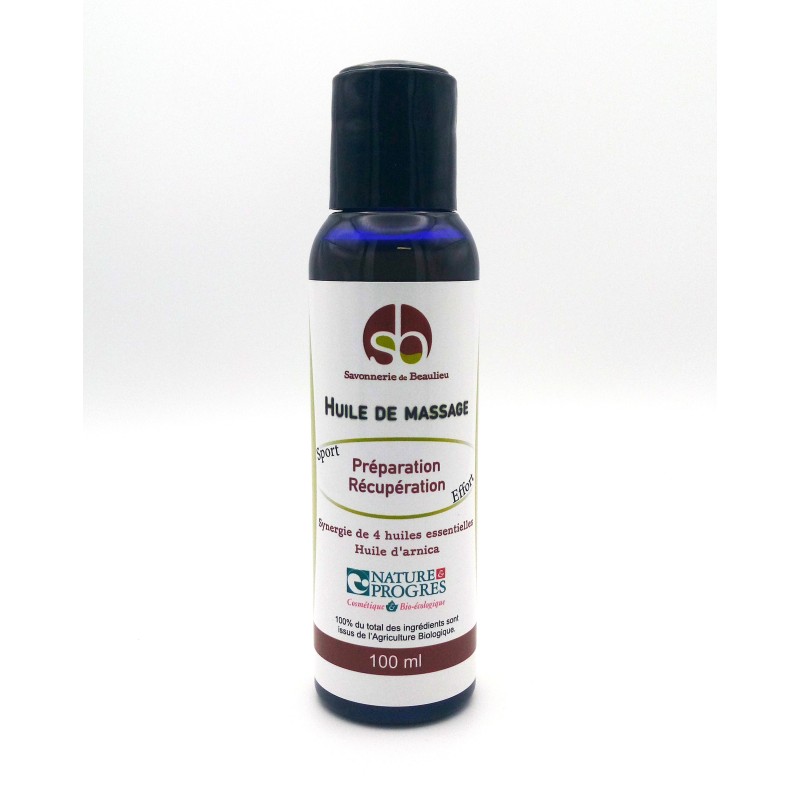Huile massage arnica