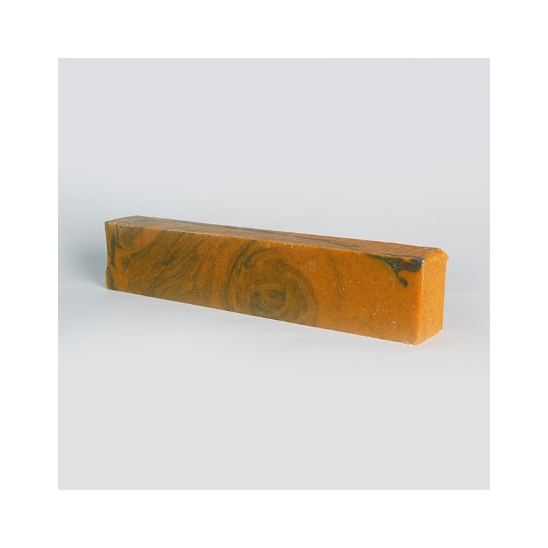 Barre Savon Artisanal 1kg Orange Bleue